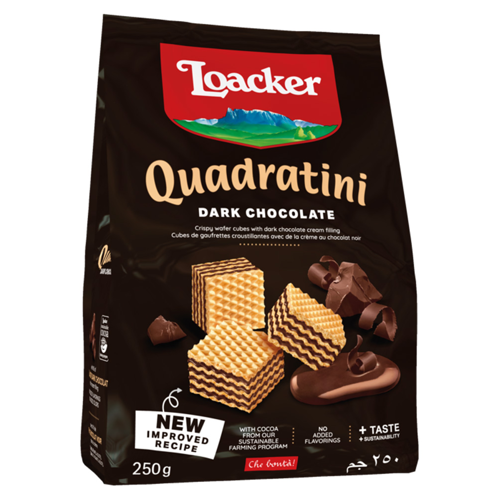QUADRATINI DARK  CHOCOLATE 250G